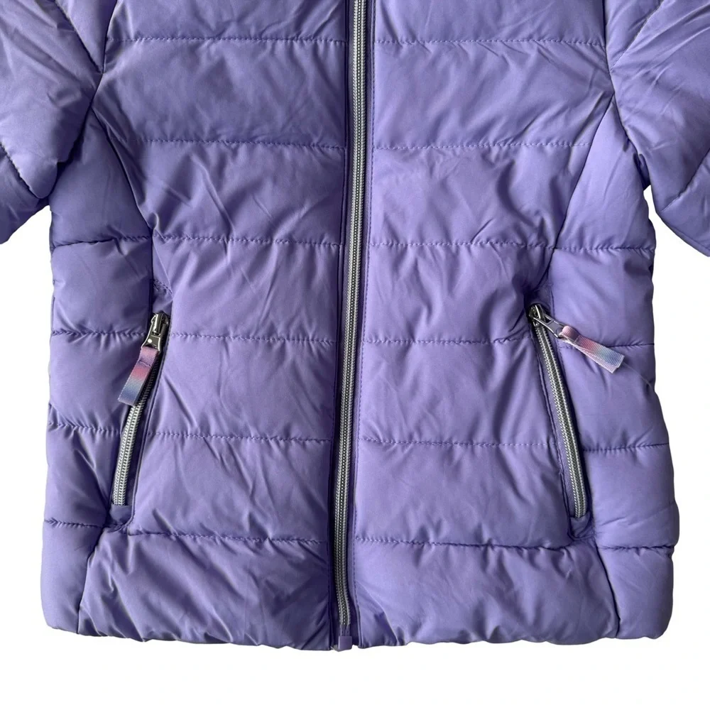 Gerry Girls Purple Bubble Jacket Size 6